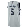Camiseta Hombre NBA Orlando Magic Paolo Banchero 2024-25 Nike City Edition Gris Swingman